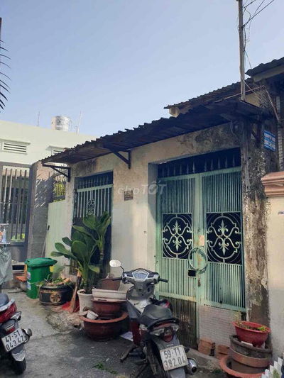 ⚜️ 𝓝𝓗À 𝓑Á𝓝 Liên khu 5-6, DT: 56m2, 1 lầu, hẻm 5m