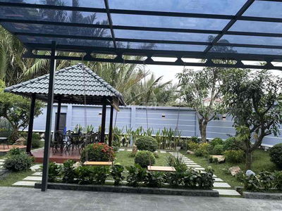 BIỆT THỰ SÂN VƯỜN NGHĨ DƯỠNG HIỆN ĐẠI-280M-4 TẦNG-CHỈ 12TỶ8