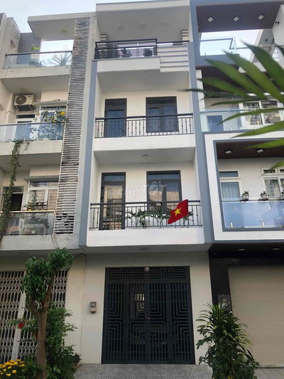BÁN NHÀ MẶT TIỀN KINH DOANH-4 TẦNG-PHÚ MỸ -CÁCH PHÚ MỸ HƯNG 200m