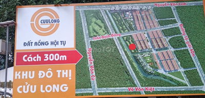 bán nền thổ cư khu đô thị mới cửu long,p. long hòa,q. bình thủy,tpct