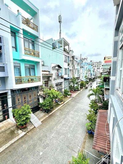 NHÀ 3 TẦNG HẺM 10M THÔNG, NGAY VÕ VĂN KIỆT, SÁT BÊN Q6, 56m2, 5,x Tỷ