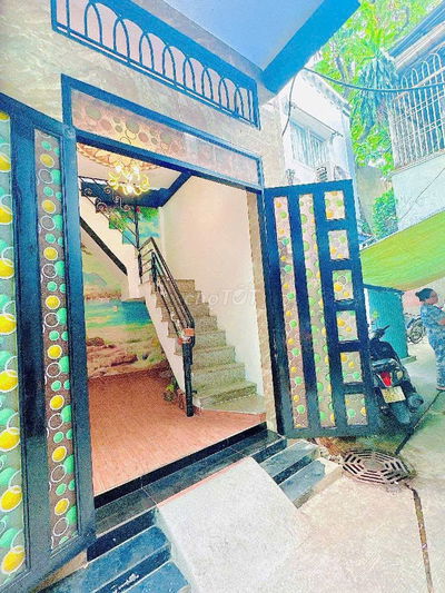 HÀNG HIẾM 4 TẦNG HẺM BA GÁC Q8, NHỈNH 1 TỶ