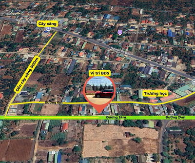 Bán đất 2 mặt tiền trước sau phường Buôn Ma Thuột