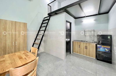 Phòng trọ sinh viên mới xây full nội thất ngay cầu tham lương