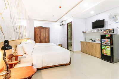 STUDIO 2 GIƯỜNG – GẦN ĐH KINH TẾ, ĐỖ BÁ – Ở ĐƯỢC 4 NGƯỜI