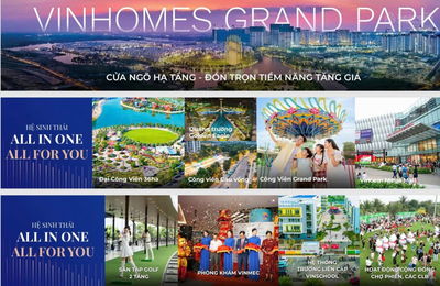 BỘ ẢNH ĐẸP TOÀN CẢNH VINHOMES GRAND PARK SAU 6 NĂM