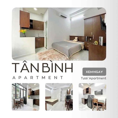 Phòng Studio Full Nội Thất ngay Sân Bay Bạch Đằng Tân Bình