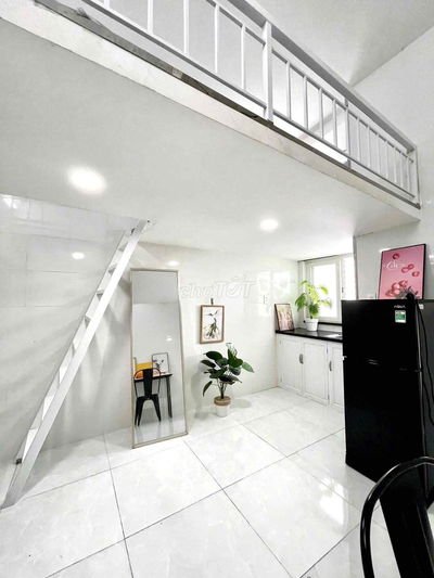 cho thuê phòng có gác gần quan 1 25m2