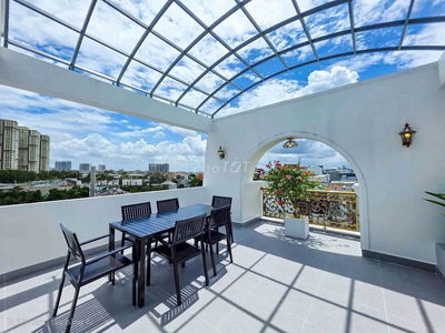 ✅️ NHÀ PHỐ CAO CẤP CÓ THANG MÁY 💯 DT 5M X 19M _ 4 TẦNG SÂN THƯỢNG