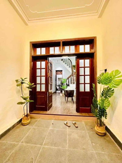 Bán nhà phố Nghĩa Dũng Ba Đình, oto đỗ cửa, full nội thất 41m*4T