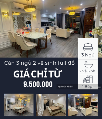 Cập nhật quỹ căn hộ cho thuê tháng 8 chính chủ tại Vinhomes Ocean Park Gia Lâm giá tốt nhất