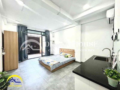 TRỐNG SẴN STUDIO THOÁNG MÁT NHƯ HÌNH - NỘI THẤT ĐẦY ĐỦ - GẦN AEON TPHÚ