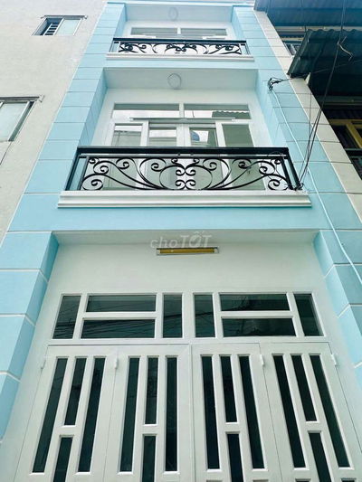 Nhà 3,2x8 xây dựng 1 trệt 2 lầu p thạnh xuân q12