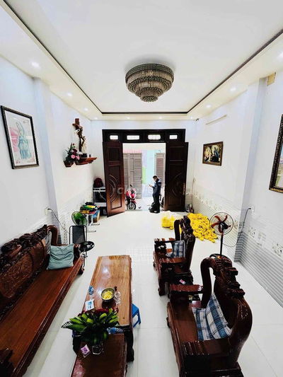 🏡[BHH - BÌNH TÂN] TKTQ 148M2, NỞ HẬU, 2 LẦU + ST, HẺM 8M – 16 TỎI 8 TL