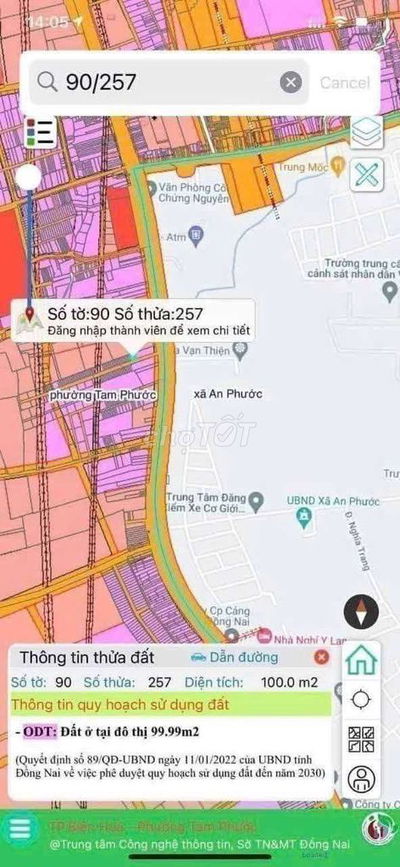 1 sẹc quốc lộ 51, ngay ngã 3 Thái Lan, P. Tam Phước, T.Đồng Nai