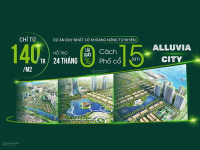 Độc quyền quỹ căn Liền kề, Song Lập, Đơn Lập Alluvia City giá tốt nhất thị trường, chiết khấu 11%