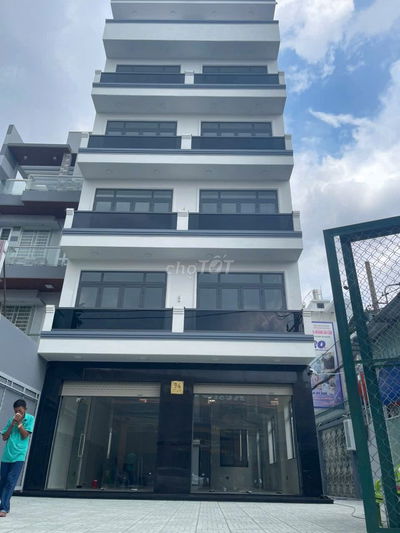 🏠Tòa Nhà Mới Xây💎Mặt Tiền Phạm Văn Chiêu P8💎 8mX18m 5 Lầu Thang Máy