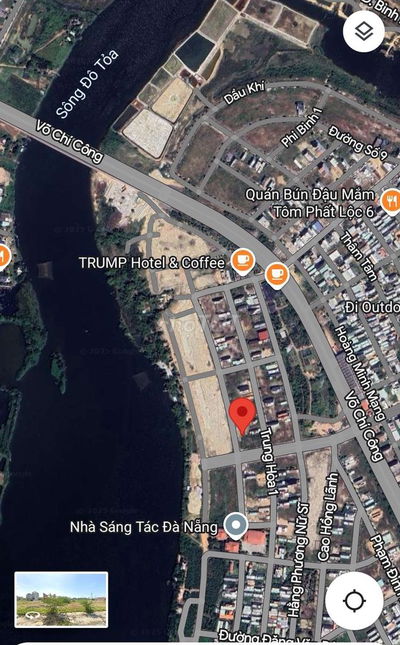 🏡 Bán lô Võ Chí Công Nối Dài, gần cầu Khuê Đông, đường 7m5 110m2