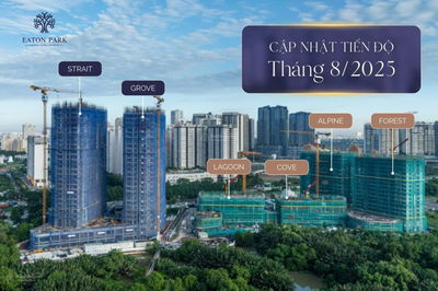 Eaton Park 09/2025-Trực tiếp Gamuda Land. 1PN 6.5 tỷ - 2PN 9.5 tỷ -3PN 15.8 tỷ. Cam kết CK cao nhất