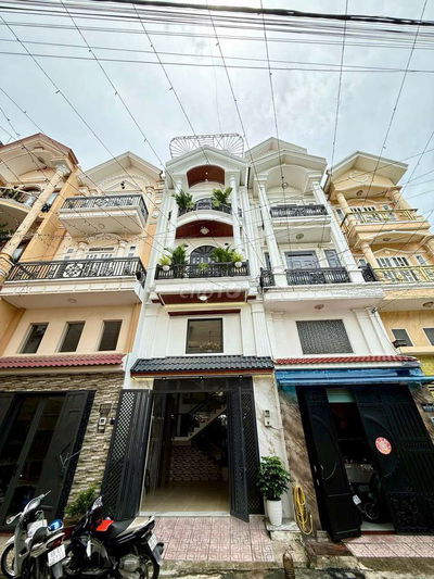 Nhà phố 1 lửng 3 lầu Hẻm nhựa 8m Full nội thất Huỳnh Thị Hai