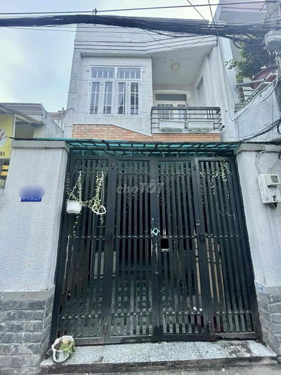 BÁN NHÀ 2 TẦNG ĐÚC HẺM XE HƠI  HT17 QUẬN 12 GIÁ RẺ 4,35 TỶ DT 60M2