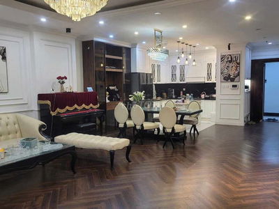 Căn hộ chung cư Hồ Gươm Plaza, full nội thất tân cổ điển, 130m2