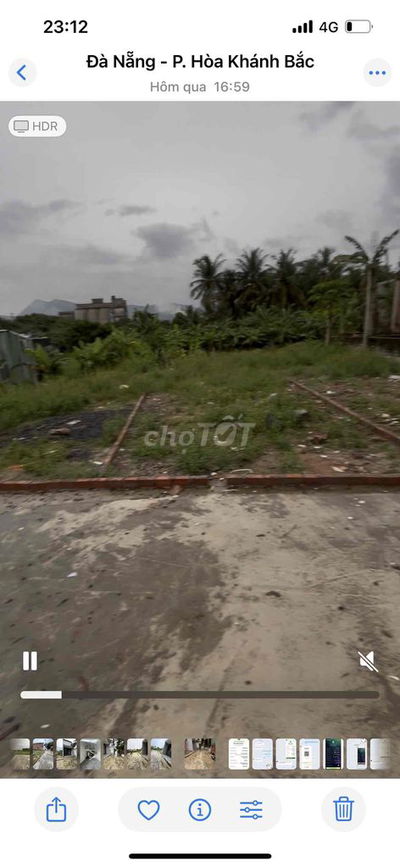 Đất có sổ đường kiệt Nguyễn Lương Bằng - Hoà Khánh