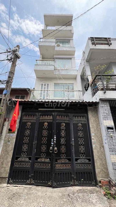 Nhà 4x16m 1 trệt 3 lầu st 6PN 6WC Hẻm Lê Cảnh Tuân - Tân Phú