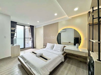 CHO THUÊ STUDIO SIÊU XINH , CÓ BAN CÔNG THOÁNG - FULL NỘI THẤT