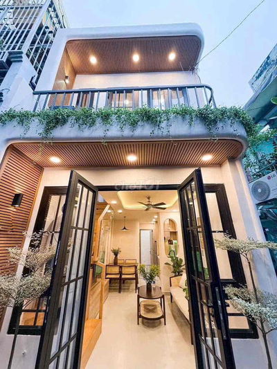 NHÀ MỚI ĐẸP NGAY BÌNH THẠNH - CĂN GÓC HAI MẶT HẺM THOÁNG MÁT