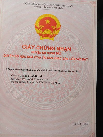Nhà nhà cấp 4, mặt tiền đường N3, ngay trung tâm thành phố Thủ Dầu Một