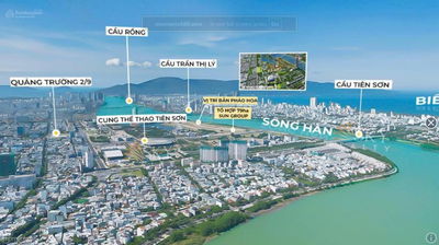 DUAL KEY 3PN - TẦNG 32 VIEW SÔNG HƯỚNG: ĐÔNG NAM , DT: 102,3M2 DỰ ÁN CĂN HỘ MASTERI RIVERA ĐÀ NẴNG