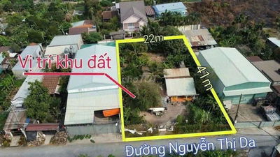 Bánnhà vườn 970m2 có 300m thổ cư Mặt tiền đường nhựa thông xe tải 5t