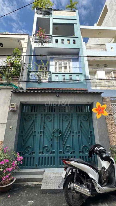 Ba vân quận tân bình, Vip bàu cát, 4x16, 4 tầng, xe hơi đỗ cửa, 11.x