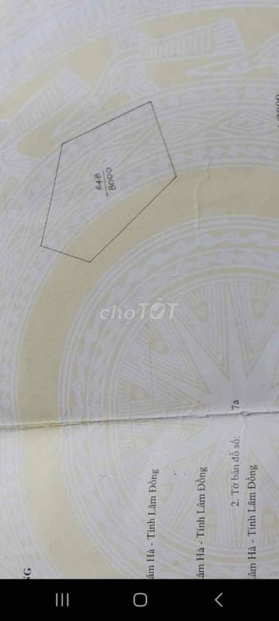 Chuyển mục đích sử dụng cần bán đất
