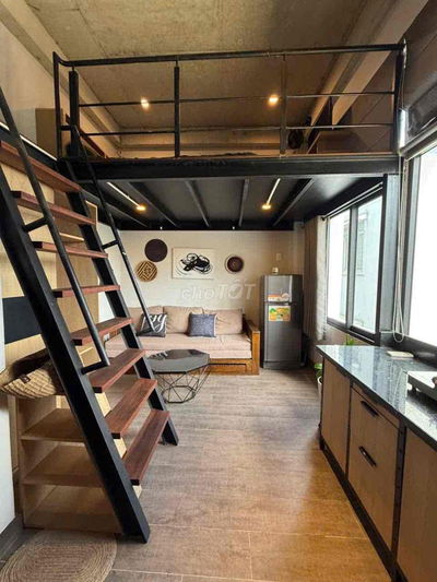 cho thuê phòng 30m2 full nội thất 6tr9 tại Nơ Trang Long Bình Thạnh