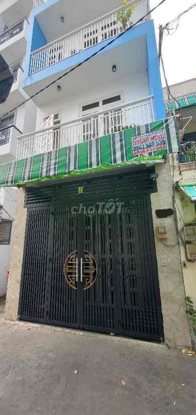 QUẬN 6, HẺM 6M, NGAY VÒNG XOAY PHÚ LÂM, NHÀ 4 TẦNG - GIÁ 7 TỶ 8
