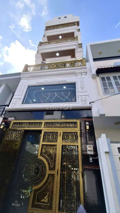 Bán nhà mới đẹp 5 tầng HXH gần chợ gò xoài