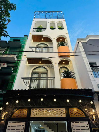 BÁN NHÀ MỚI ĐẸP 4 TẦNG – HXH PHẠM VĂN CHIÊU,P.THÔNG TÂY HỘI GIÁ 8,2 TỶ