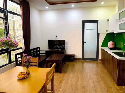 Cho thuê căn hộ 50m² 2 mặt tiền, full nội thất, máy giặt riêng