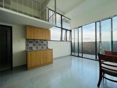 CHO THUÊ CĂN HỘ - GÁC CAO - BAN CÔNG RỘNG - 40M2