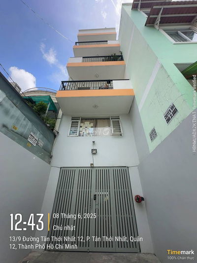 🔥Phòng trọ 20m2 ở Q12 gần các trường đại học thuận tiện đi lại🔥