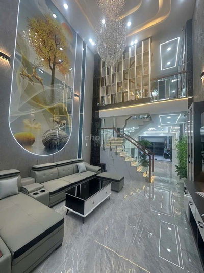 MỚI RỘNG ĐẸP GIÁ TỐT-BÁN  NHÀ 80M2-5 TẦNG HXH 6M-PHAN HUY ÍCH TÂN BÌNH