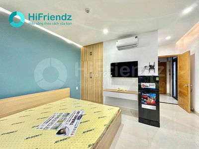 1 PHÒNG STUDIO 2  BAN CÔNG_Hà Huy Giáp Quận 12_Nhà Mới Xây, Mới 100%
