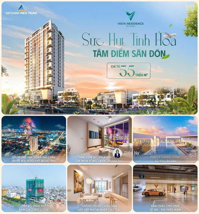 Mua chung cư đà nẵng 2025 nên chọn Vista Residence - TT quận Nhất - giá tốt nhất đợt cuối