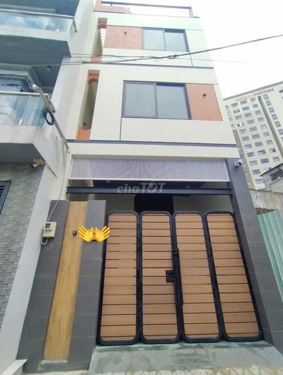 NHÀ 4 TẦNG, HẺM XE HƠI, (4,5X12,5)M2, GẦN BV BÌNH TÂN, 5,25 TỶ CÒN TL