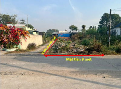 Bán đất 360m2 (9x40) hẻm đường Nguyễn Thị Nê, Phú Hòa Đông, Củ Chi