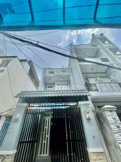 Nhà Mới 4x15m 2Lầu ST (4PN 3WC) Hẻm 4m Thông. Cư Xá Phú Lâm A. Q6