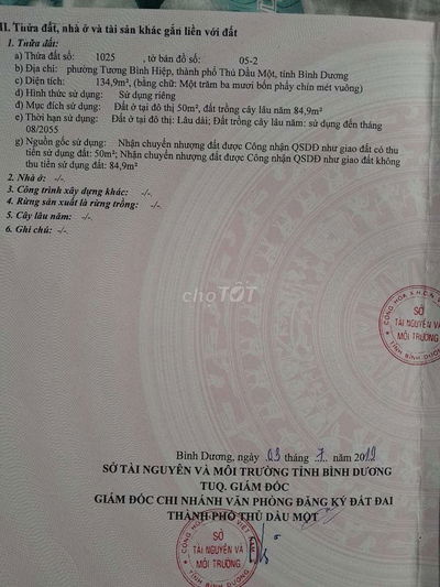 BÁN ĐẤT THỔ CƯ CHÍNH CHỦ