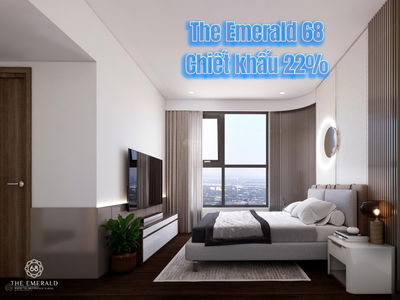 ĐỘC QUYỀN 30 Căn The Emerald 68 Trả Chỉ 10Tr/Tháng, Căn Hộ Hạng Sang View Sông SG, Landmark, CK 22%